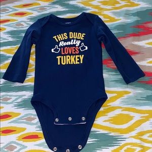 Thanksgiving baby top